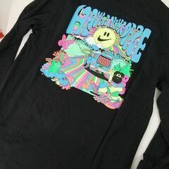 明日にはXL追加できると思います！　ナイキ　ロンT　ニコちゃん　黒