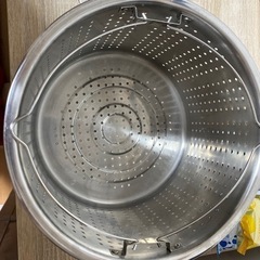 【再出品】ワイングラス２本とパスタ鍋
