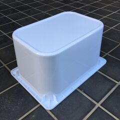 メダカ飼育に最適な容器 20リットル・白黒複数有り・未使用新品・別途オーバーフロー加工可の画像