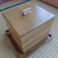 (決まりました)木製三段  #小物入れ