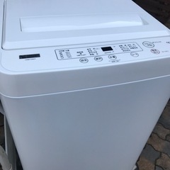2021年　ヤマダ電気 洗濯機　4.5キロ　極美品　配送も可能です。