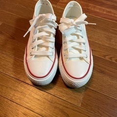 CONVERSE オールスター 風 厚底スニーカー  コンバース レディース　22.5cmの画像