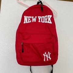 NY リュック　ニューヨークヤンキース　赤