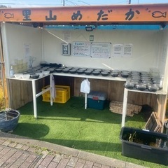 里山公園前　メダカ•ミジンコ無人販売所　4/23