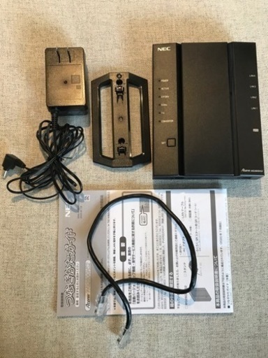 WiFiルーター　NEC Aterm WG2600HS2