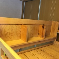 2段ベット　収納あり　取りに来てくださる方限定　500円の画像