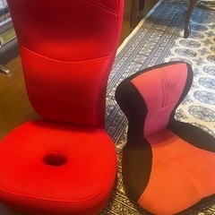 座椅子2個セットの画像