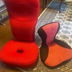 座椅子2個セットの画像