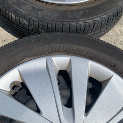 155/65R14 日産デイズに使用していました