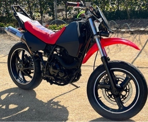 TS125フルカスタム プロアーム SUZUKI