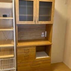 【最終値下げ】(美品)ニトリ カップボード