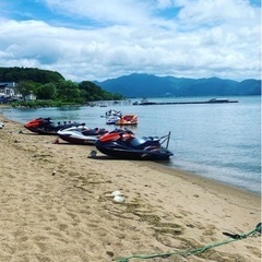 猪苗代湖でマリンスポーツ🏄