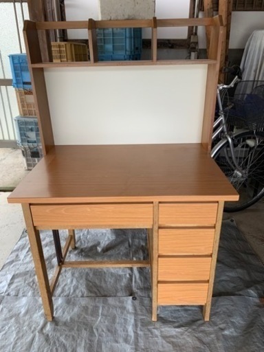 【お取引決まりました】建具屋さんの作った学習机【５月末日で受付終了します】