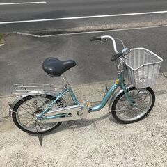 子供用自転車】引き取り限定 22インチ 自転車 紫 小学生 女の子