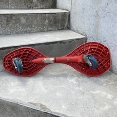 リップスティック ボード 赤/青 ブレイブボード キャスターボードの画像