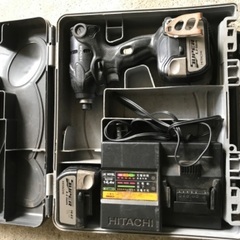日立 コードレスインパクトドライバー　14.4vの画像