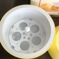 未使用品　エッグクッカー　プーさん　コンパクト　簡単　おすすめ　現品限り‼︎の画像