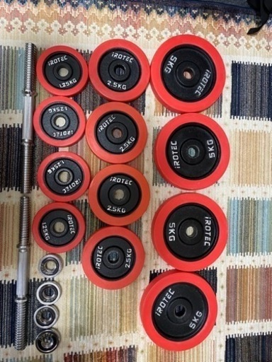 ダンベル片手20KG×2個セット　インクラインベンチ　セット