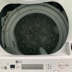 破損のため無料！東芝製1人暮らし用洗濯機の画像