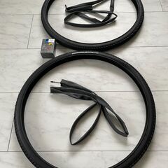 クロスバイクタイヤ（700x38mm）&チューブ