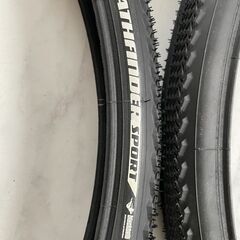 クロスバイクタイヤ（700x38mm）&チューブの画像
