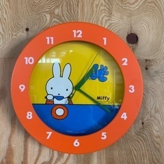 値下しました★Citizen Miffy ミッフィー掛け時計 　...