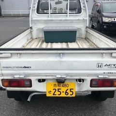 希少な4WDホンダアクティ軽トラックの画像