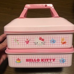 [決まりました]キティの２段弁当箱