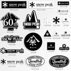 ★【数量限定】スノーピーク snowpeak 　ステッカー デカール　シール★の画像