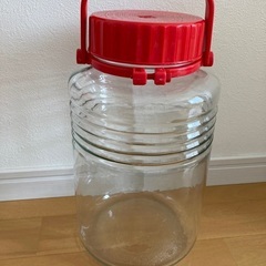 梅酒などの貯蔵瓶4ℓ
