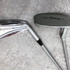 SPY-010 Fitway ゴルフクラブセット キャディバッグ ドライバー アイアン パター 12点セット おまけ付き ミズノ の画像