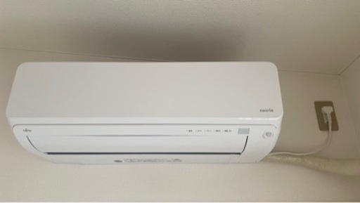 エアコン21年12月新品、取り外しできる方でお願いします