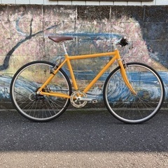 ザ・イエロークロスバイク❗️チョイとカスタマイズ！整備済みです。