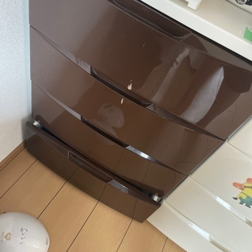 衣装ケース(ブラウン)