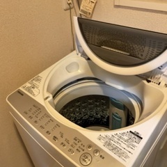 【状態良好】TOSHIBA洗濯機7kg AW-7G6の画像