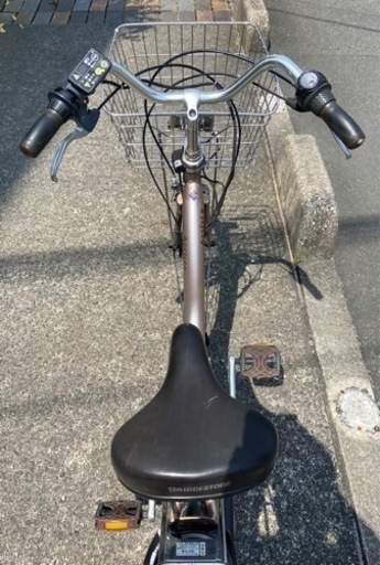 ほぼ新品バッテリー　ブリジストン　電動自転車　4-30