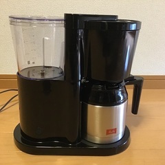 メリタ(Melitta) フィルターペーパー式コーヒーメーカー メリタ オルフィプラス ブラック 5杯用 SKT53-1Bの画像