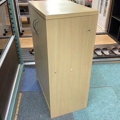 【リサイクルショップ八光　田上店　配達・設置OK】ナチュラルベージュ　シューズボックスの画像