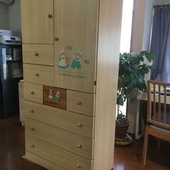 差し上げます　ベビータンス　キッズタンス　収納の画像
