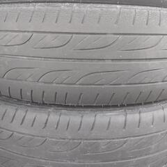 美品 15インチ 溝あり 165/55R15 75V 国産タイヤ ホイールセットの画像