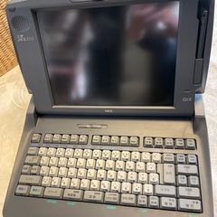 ワープロ　JX-S510 NEC アダプターなし　入門ガイド等の画像