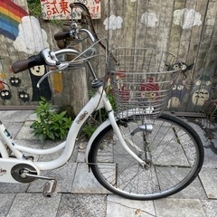 【2372】シティ　26インチ　後輪タイヤ・チューブ・サドル新品　10,500円（防犯・税込）の画像