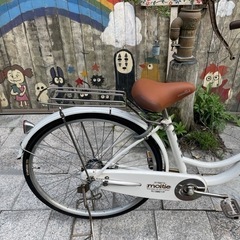 【2372】シティ　26インチ　後輪タイヤ・チューブ・サドル新品　10,500円（防犯・税込）の画像