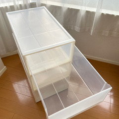 【お譲り先決定しました】無印良品　衣装ケース3つの画像