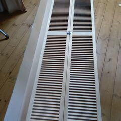 内装用木製折れ戸　HEMLOCK Bifold Door　2セット