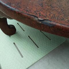 [値下げしました]丸い座卓[レトロ]の画像