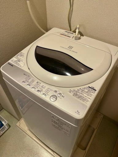 東芝製　冷蔵庫＆洗濯機　１年保証付き