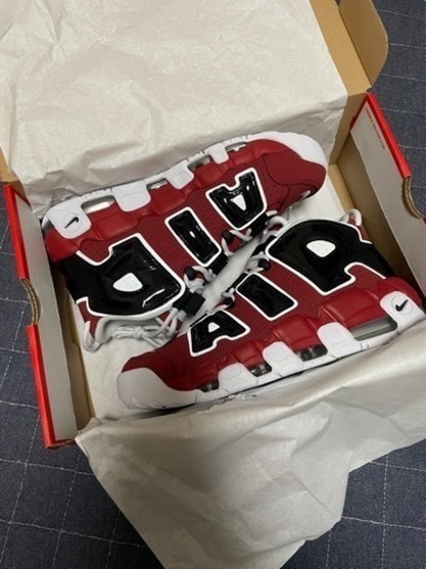 【27.5cm】AIR MORE UPTEMPO ブルズカラー【新品未使用】