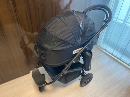 air buggyペット用★DOME2 コットMサイズ★黒