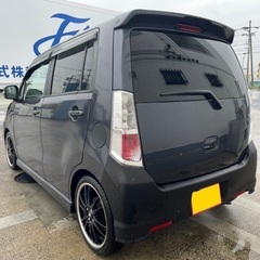 ※【学割対象】低走行9万キロ☆月々9千円〜分割払い可‼️ 車検2年付き！！【名義変更代込み】☆スズキワゴンRスティングレーT☆Bluetoothナビ☆TV☆ETC付き快適なターボ☆プッシュスタート☆ドライブレコーダー付きのフル装備☆社外アルミ☆そのまま乗って帰れます！の画像